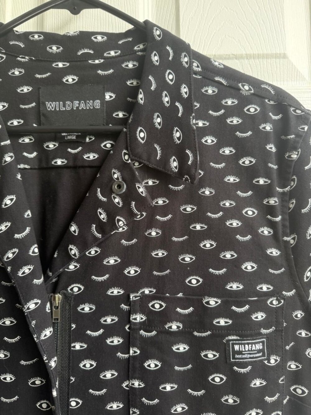 Wildfang The Essential High Waisted Coverall in Wink - Picture 6 of 8